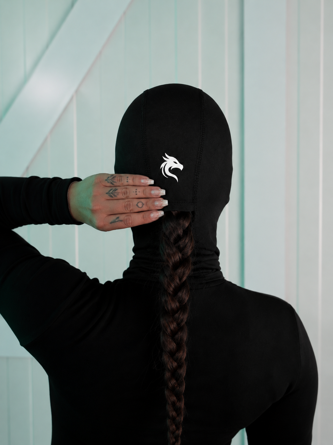 IKIGAI  Balaclava Premium Black — Braid Edition